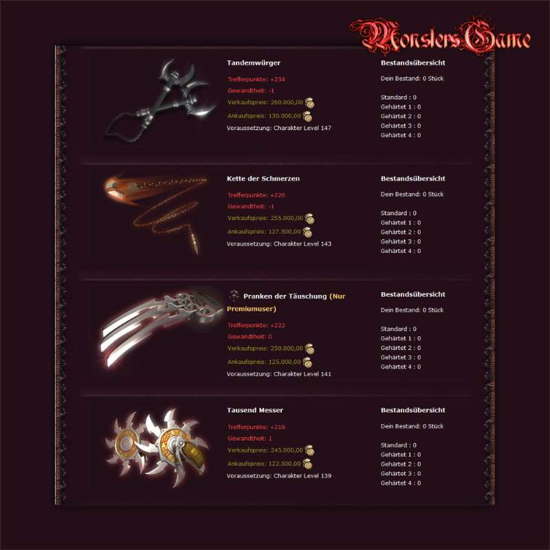 Screenshot MonstersGame