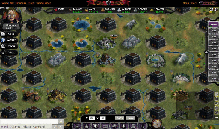 Screenshot Alliance Warfare