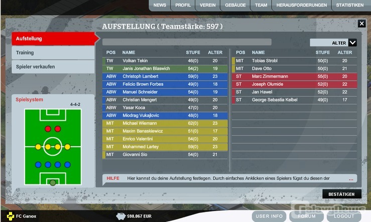 Volltreffer ins Netz!