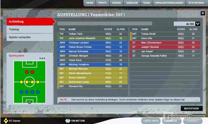 Volltreffer ins Netz!