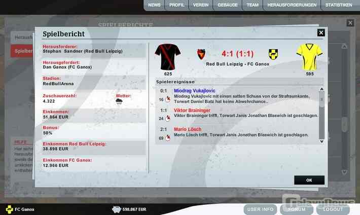 Volltreffer ins Netz!