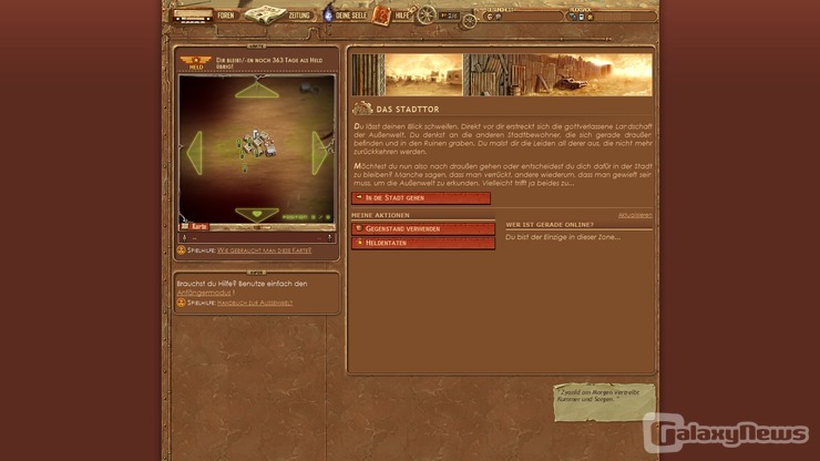 Durch Teamplay überleben