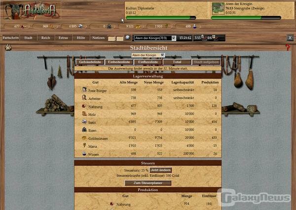 Screenshot Andaloria