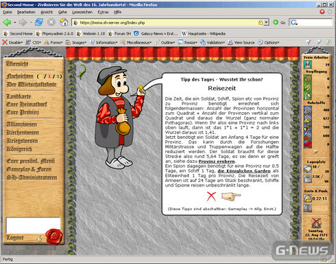 Screenshot Second Home