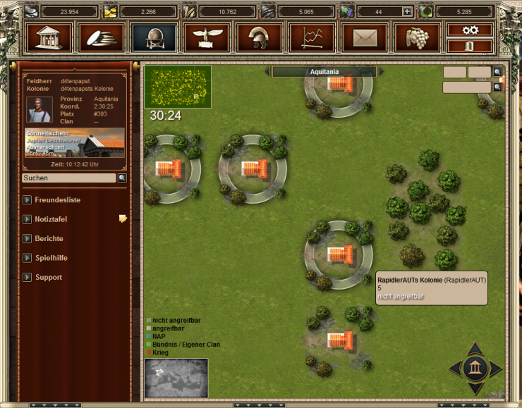 Altertümlich im Altertum