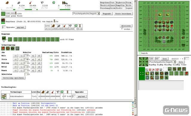 Screenshot Zwischenwelt