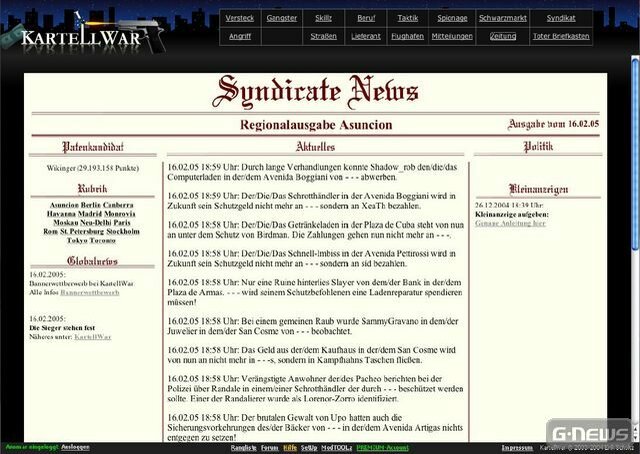 Screenshot KartellWar