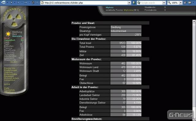 Screenshot Verbrannte Zone 2