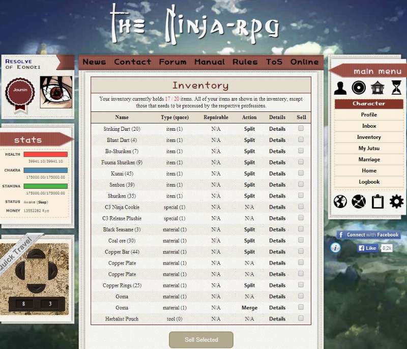 Screenshot Ninja MMORPG
