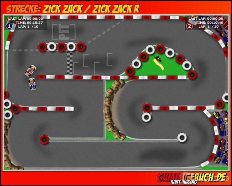 Screenshot Gummigeruch Real Online Kart-Racing