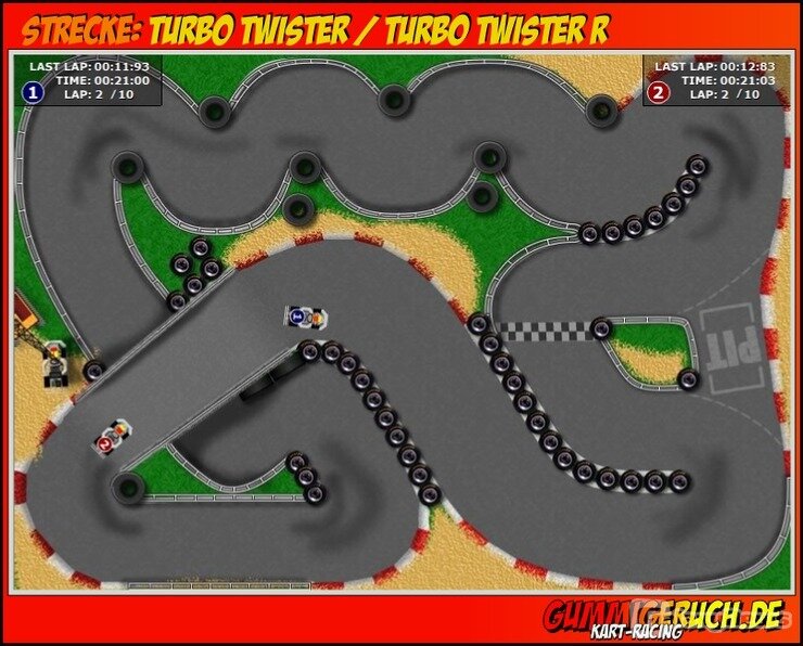 Screenshot Gummigeruch Real Online Kart-Racing