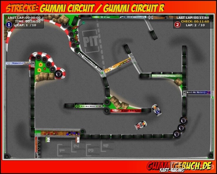 Screenshot Gummigeruch Real Online Kart-Racing