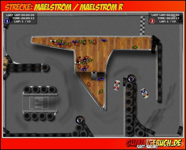 Screenshot Gummigeruch Real Online Kart-Racing