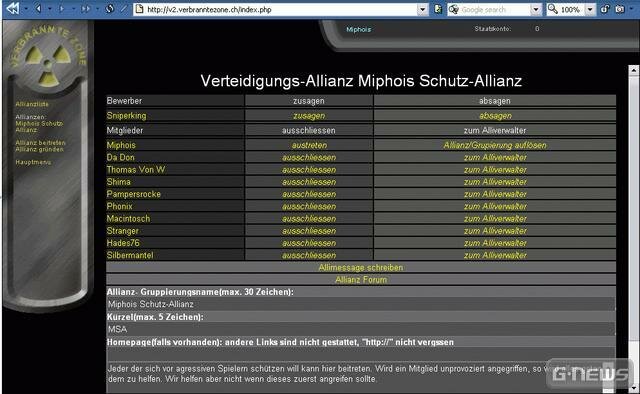 Screenshot Verbrannte Zone 2