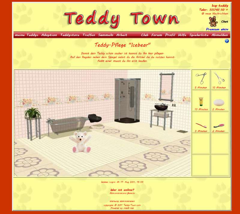 Screenshot Teddy-Town