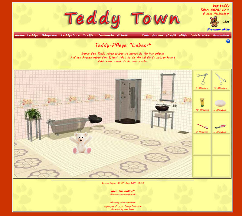 Screenshot Teddy-Town