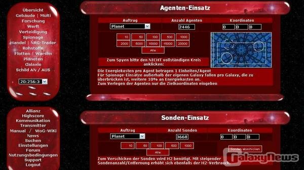 Screenshot War of Galaxy