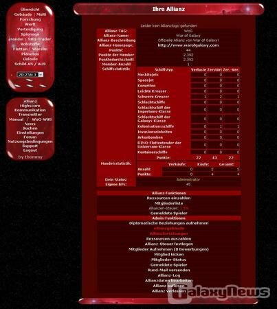 Screenshot War of Galaxy