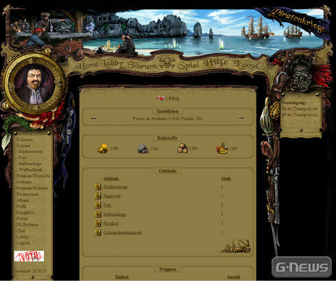 Screenshot Piratenkriege
