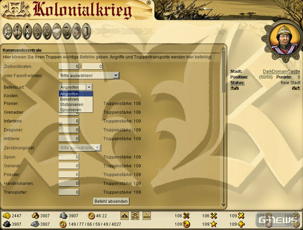 Screenshot Kolonialkrieg