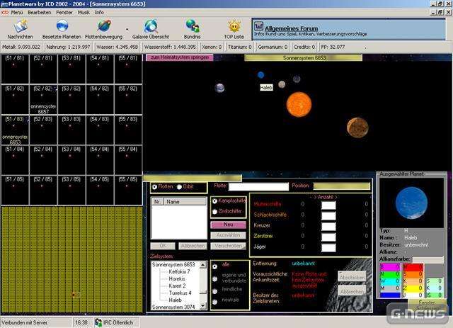 Screenshot PlanetWars