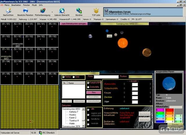 Screenshot PlanetWars