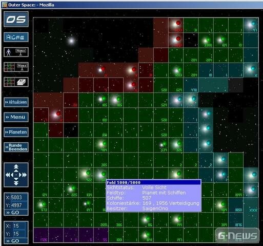 Screenshot Outer Space