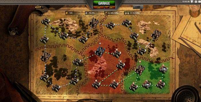 Screenshot Clash of Tanks