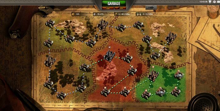 Screenshot Clash of Tanks
