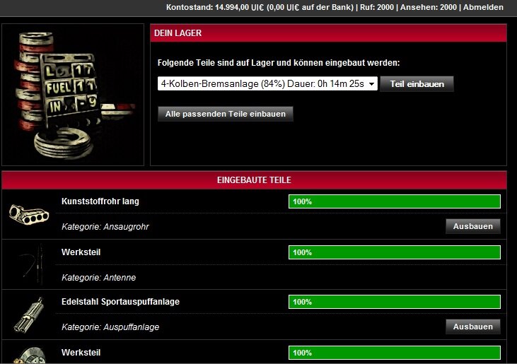Screenshot Racing-inc.de