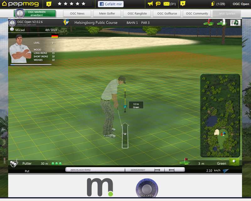 Screenshot Golftime Challenge