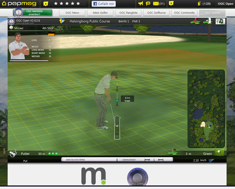 Screenshot Golftime Challenge