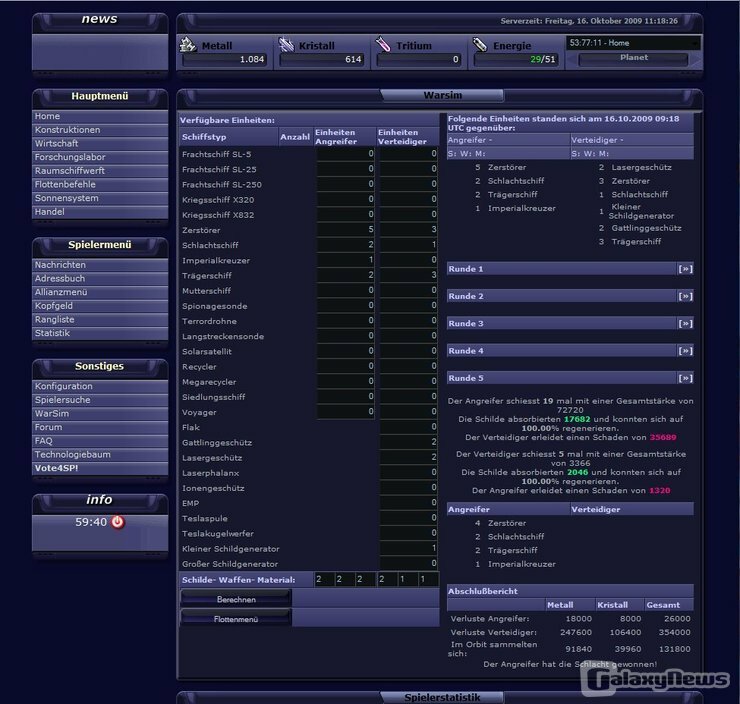 Screenshot Space Pioneers