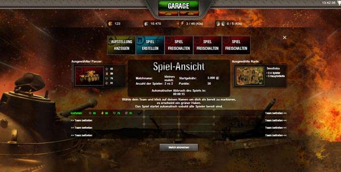 Screenshot Clash of Tanks