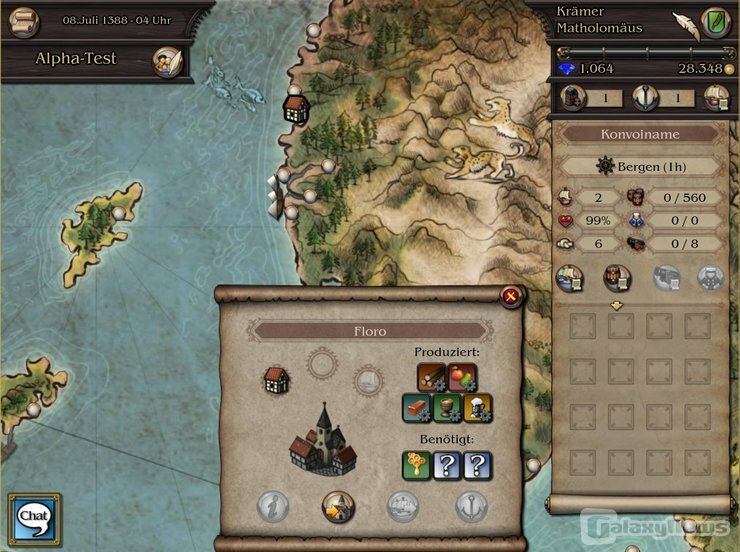 Screenshot Patrizier Online