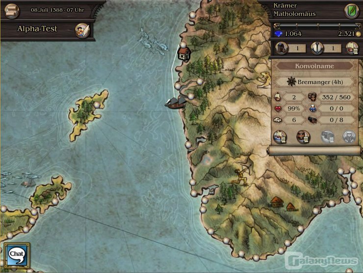 Screenshot Patrizier Online