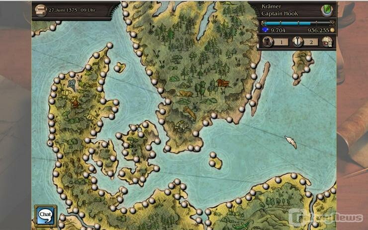 Screenshot Patrizier Online