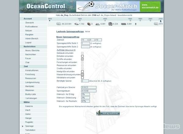Screenshot OceanControl ~reloaded~
