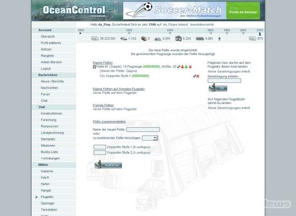 Screenshot OceanControl ~reloaded~