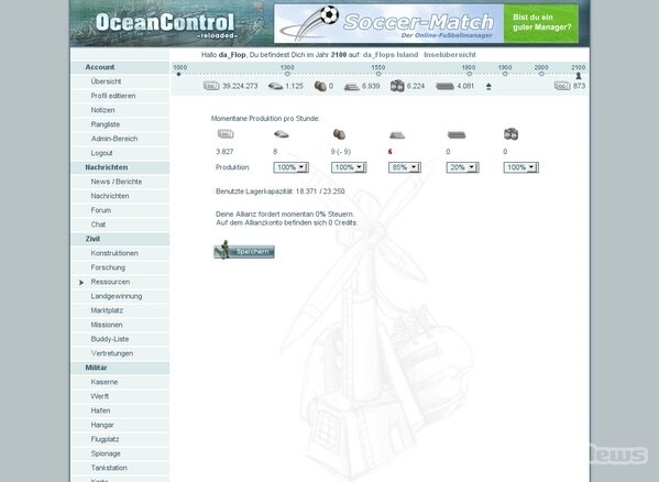 Screenshot OceanControl ~reloaded~