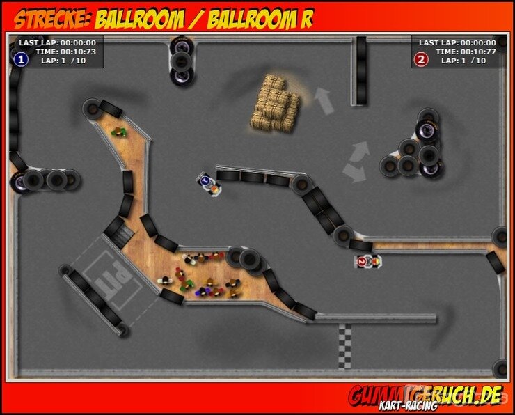 Screenshot Gummigeruch Real Online Kart-Racing