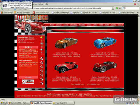 Screenshot RumbleRace