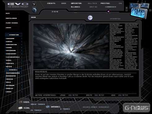 Screenshot Evolution - The Genesis Project