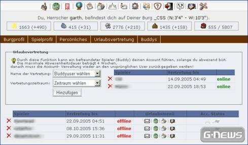 Screenshot New Crusader Game