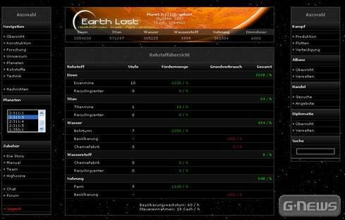 Screenshot Earth Lost