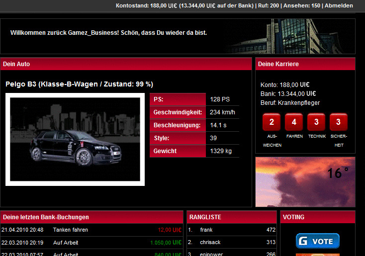 Screenshot Racing-inc.de