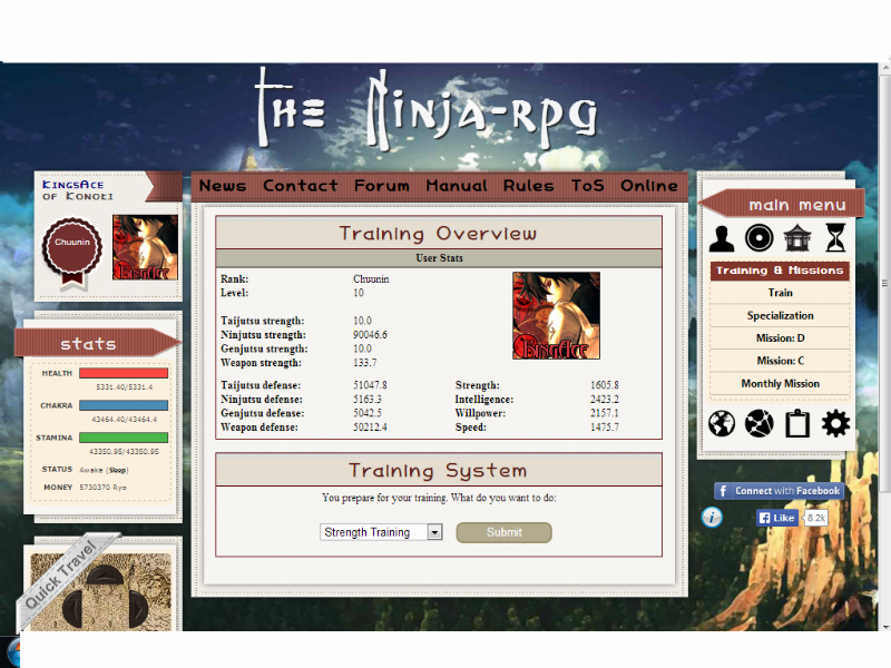 Screenshot Ninja MMORPG