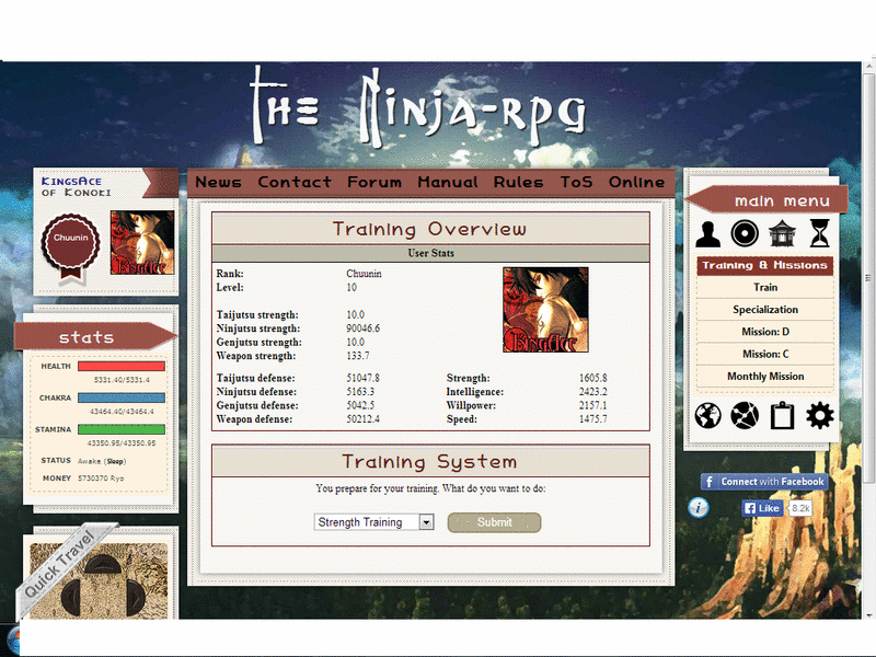 Screenshot Ninja MMORPG