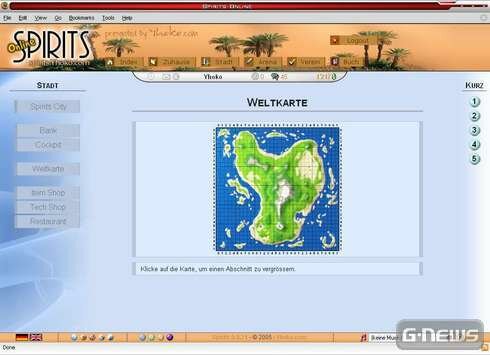Screenshot Spirits Online