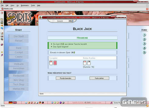 Screenshot Spirits Online